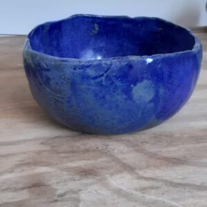 Cuenco azul cobalto